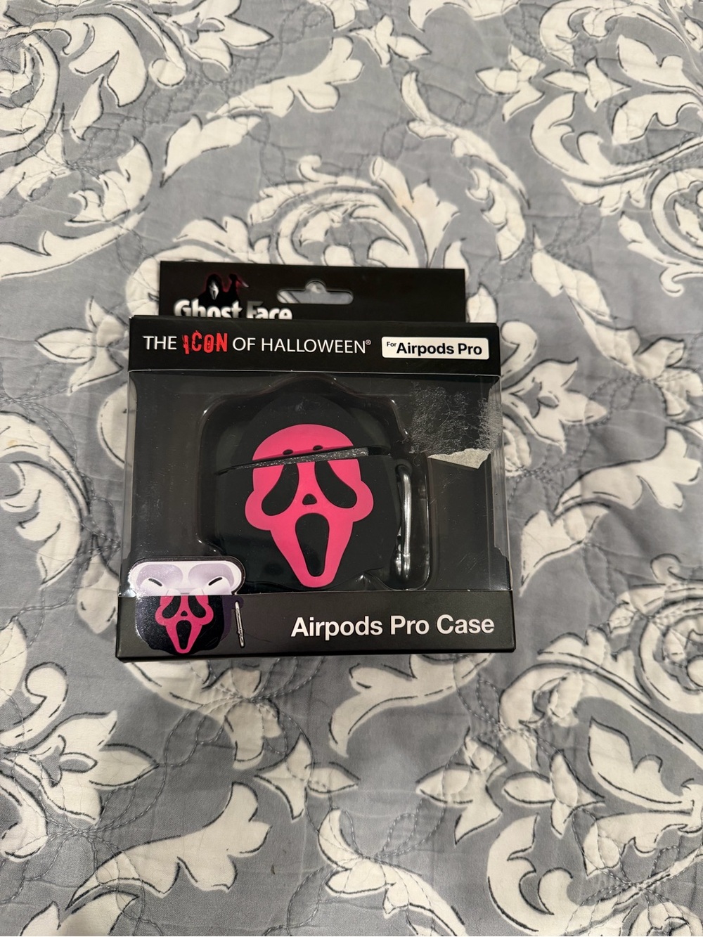Ghostface Scream Airpods Pro Case: Icon Of Halloween